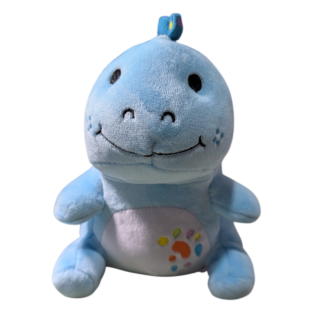 Mariah Elizabeth - Blue Plush Dino Derp Stuffed Animal Collector Plushie
